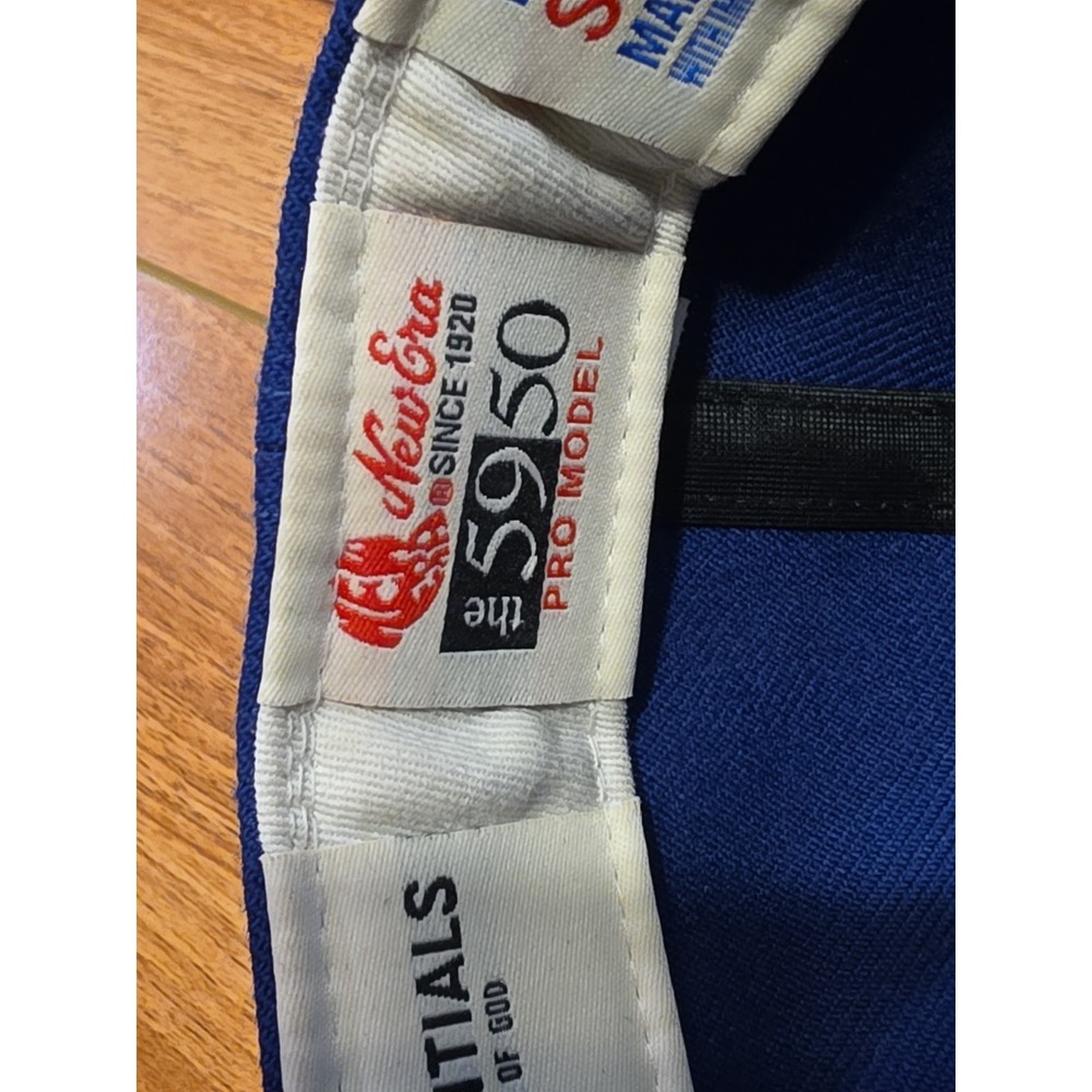 New Era 59Fifty x Fear of God 2020 World Series Patch Dodgers Baseball Cap 7 5/8 - Picture 10 of 13
